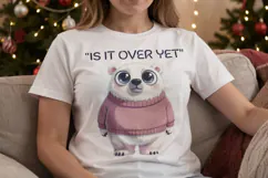 Grumpy Arctic Holiday Sublimation Product Image 2