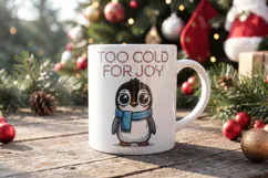 Grumpy Arctic Holiday Sublimation Product Image 4