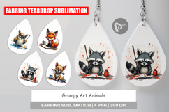 Earring Art Grumps Product Image 1
