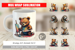 Mug Wrap Art Grumps Product Image 1