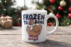 Barnyard Christmas Animals Sublimation Product Image 7