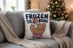Barnyard Christmas Animals Sublimation Product Image 9