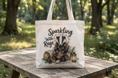 Grumpy Bear Badger Sublimation Product Image 14