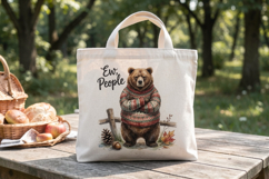 Grumpy Bear Badger Sublimation Product Image 16