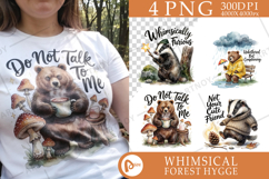 Grumpy Bear Badger Sublimation Product Image 1