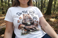 Grumpy Bear Badger Sublimation Product Image 3