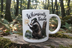 Grumpy Bear Badger Sublimation Product Image 6