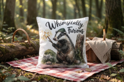 Grumpy Bear Badger Sublimation Product Image 8