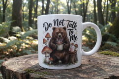 Grumpy Bear Badger Sublimation Product Image 9