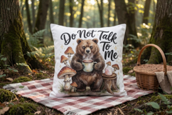 Grumpy Bear Badger Sublimation Product Image 11