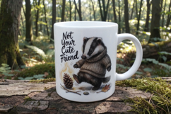 Grumpy Bear Badger Sublimation Product Image 12