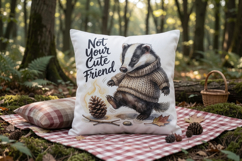 Grumpy Bear Badger Sublimation Product Image 14