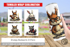 Tumbler Bookworm Critters Product Image 1