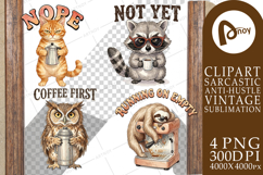 Grumpy Caffeine Crash Sublimation Product Image 1