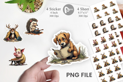 Camping Grumps Sticker Product Image 1