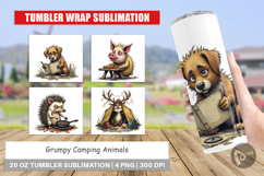 Tumbler Camping Grumps Product Image 1