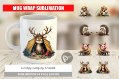 Mug Wrap Camping Grumps Product Image 1
