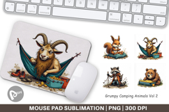 Mouse Pad Camping Grumps Product Image 1