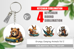 Keychain Camping Grumps Product Image 1