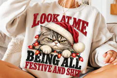 Grumpy Cat Christmas PNG Product Image 3