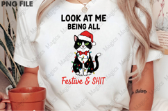 Grumpy Cat Christmas PNG Design Product Image 2