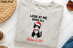 Grumpy Cat Christmas PNG Design Product Image 3