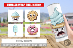 Tumbler Grumpy Desserts Product Image 1