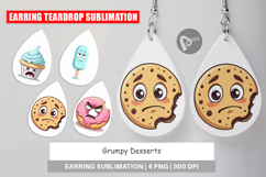 Earring Grumpy Desserts Product Image 1