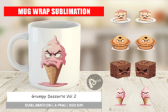 Mug Wrap Grumpy Desserts Product Image 1