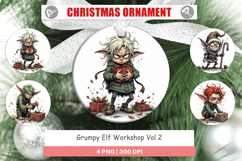 Ornament Grumpy Elf Workshop Product Image 1