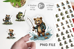 Fishing Grumps Sticker Product Image 1