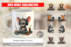 Mug Wrap Gamer Critters Product Image 1