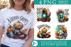 Grumpy Garden Golem Sublimation Product Image 1