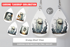 Earring Grumpy Ghost Product Image 1