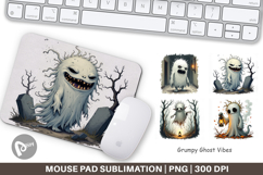 Mouse Pad Grumpy Ghost Product Image 1
