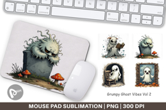Mouse Pad Grumpy Ghost Product Image 1