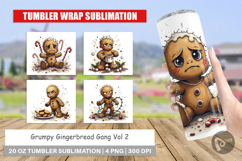 Tumbler Grumpy Gingerbread Gang Product Image 1