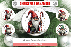 Ornament Grumpy Gnome Christmas Product Image 1
