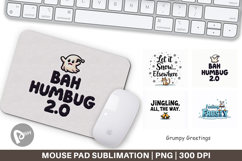 Grumpy Greetings Mouse Pad Product Image 1