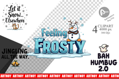 Grumpy Greetings Clipart Product Image 1