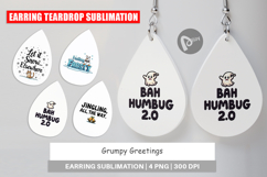 Grumpy Greetings Earring Product Image 1