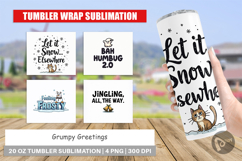 Grumpy Greetings Tumbler Product Image 1