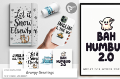Grumpy Greetings Digital Paper Product Image 1