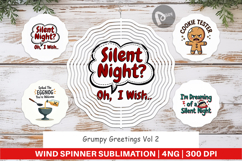 Grumpy Greetings Wind Spinner Product Image 1