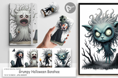 Digital Paper Grumpy Banshee Product Image 1