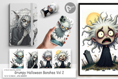 Digital Paper Grumpy Banshee Product Image 1