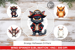 Wind Spinner Halloween Critters Product Image 1
