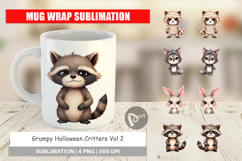 Mug Wrap Halloween Critters Product Image 1