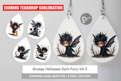 Earring Grumpy Dark Fairy Product Image 1