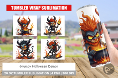 Tumbler Grumpy Demon Product Image 1